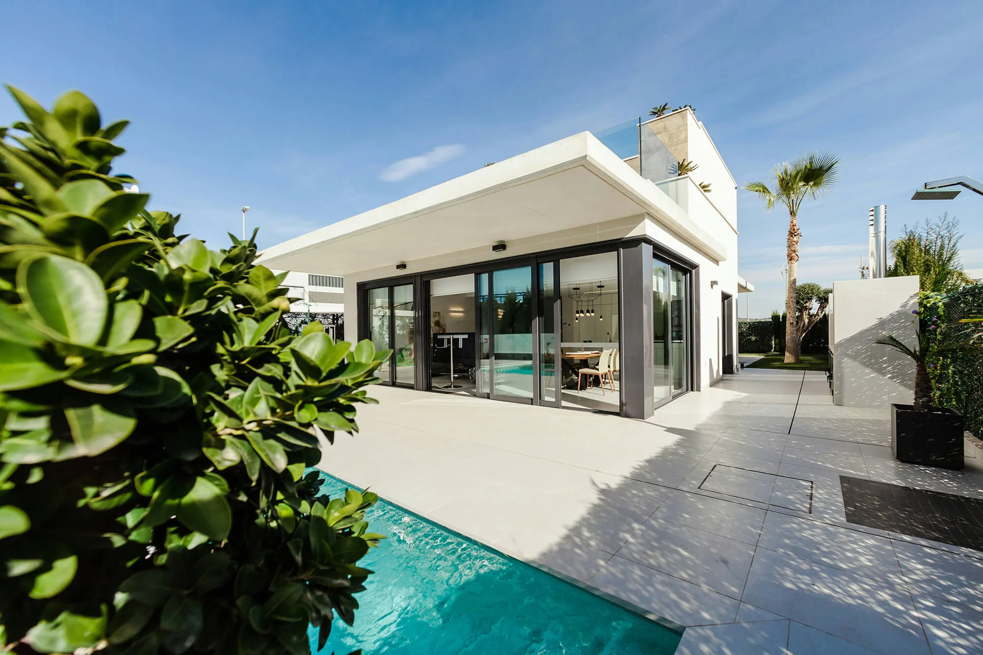 Villa moderna en España